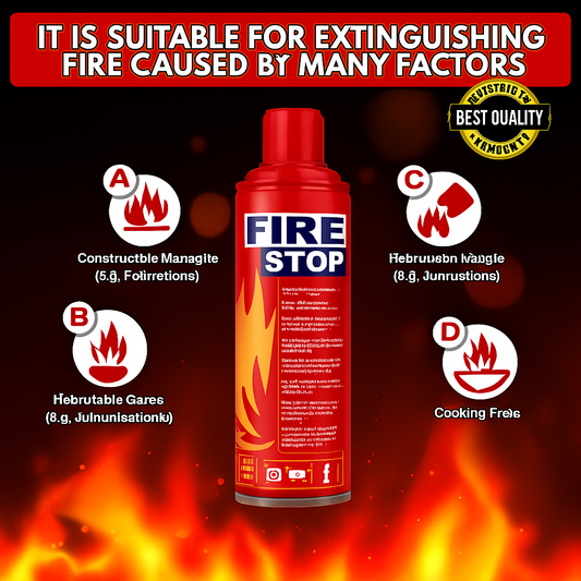 Emergency Fire Stop – 500ml Multi-Purpose Spray