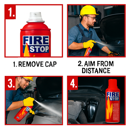Emergency Fire Stop – 500ml Multi-Purpose Spray