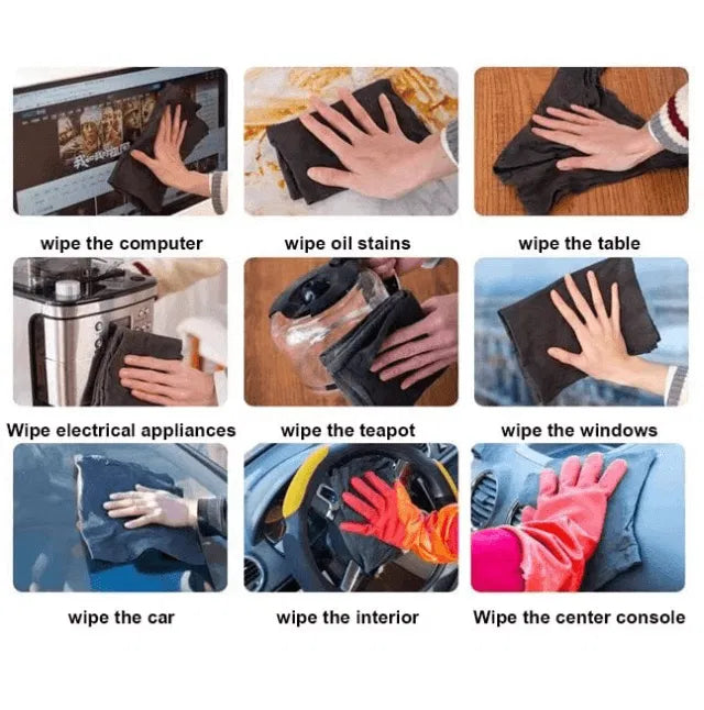 Microfiber Magic Cleaning Cloth (Buy 3 Get 2 Free)